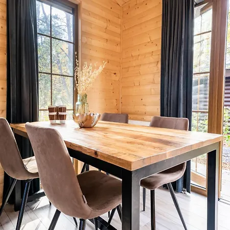 Chalet Wooden Near De Veluwe National Park Otterlo
