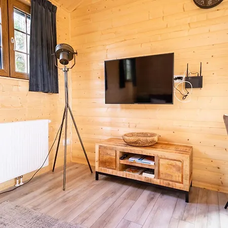 Wooden Near De Veluwe National Park Chalet *